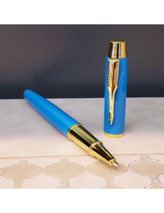 Turkuaz Metal Roller Kalem