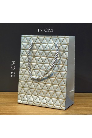 Küçük Boy Gri Karton Çanta Küçük Boy Gri Karton Çanta