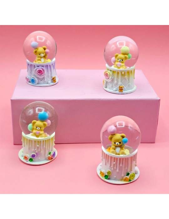 Sevimli Küçük Boy Ayıcık Kar Küresi 1 Adet