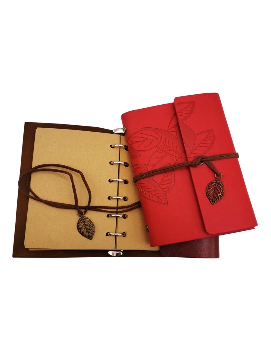 Küçük Boy Retro Deri Defter