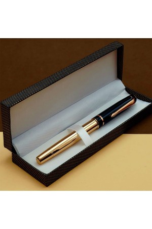 Öğretmenler Günü Hediyesi Kutulu Kalem Gold Siyah Öğretmenler Günü Hediyesi Kutulu Kalem Gold Siyah