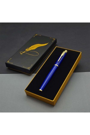 Öğretmenler Günü Hediyesi Kutulu Metal Mavi Kalem Öğretmenler Günü Hediyesi Kutulu Metal Mavi Kalem