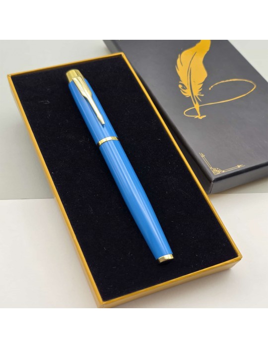 Özel Kutulu Turkuaz Roller Kalem