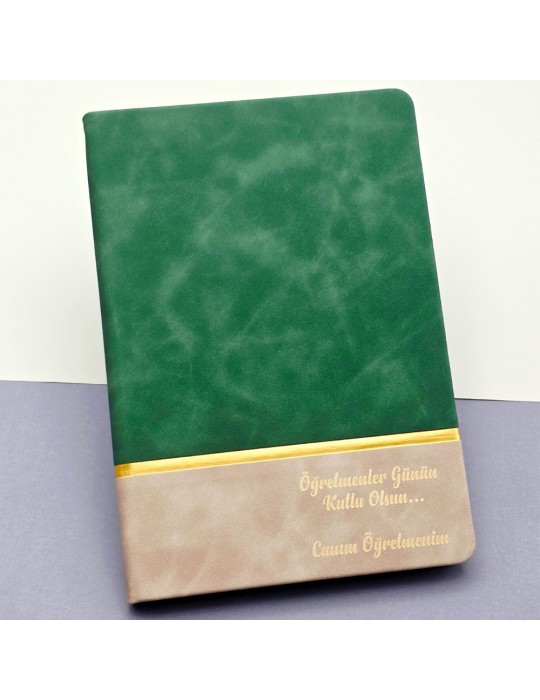 Öğretmenler Günü Hediyesi Yeşil Defter