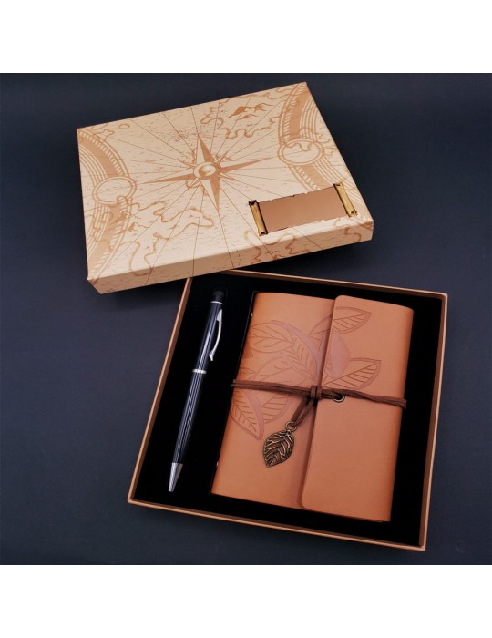 Taba Defter ve Siyah Kalem