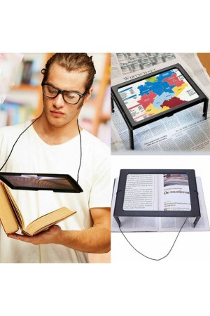 Led Işıklı Kitap Okuma Büyüteç