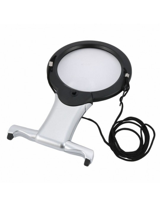 2X 6X Led Eller Serbest Boyun Asılı Dikiş Okuma Için En Uygun Büyüteç 11B-1