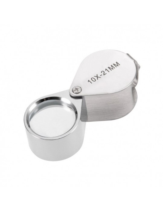 10X21 Full Çelik Kaplı Büyüteç Lüp