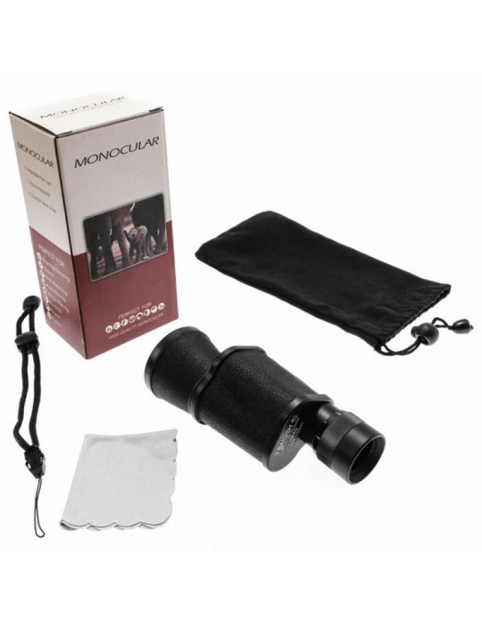 Baigish 10X40 Metal Deri Kaplamalı Rus Modeli Monoküler Dürbün