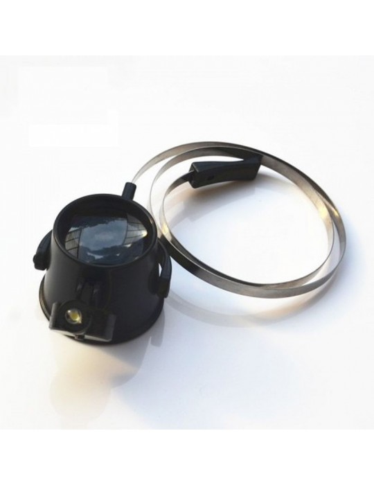 Saat ve Elektronik Onarım Için Göze Kelepçeli Takılan Büyüteç 15X