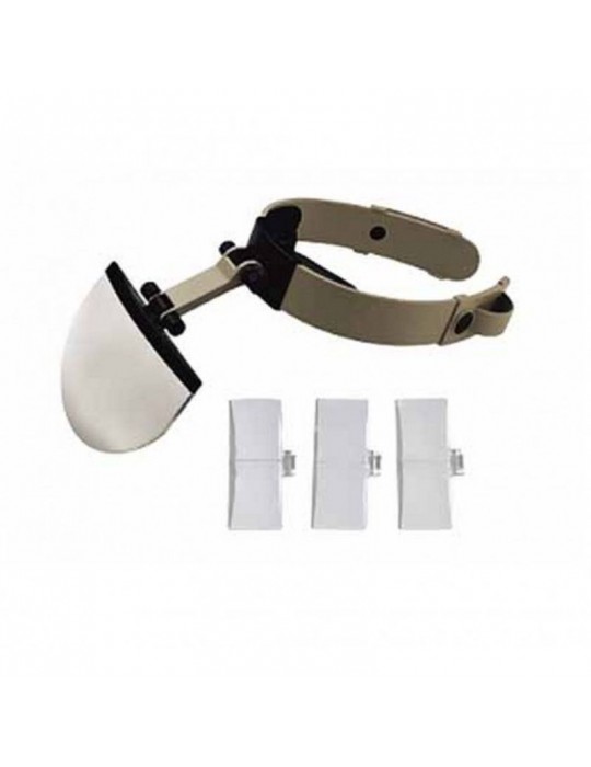 Şapka Tip Kask Büyüteç 4 Farklı Büyütme Lensli Büyüteç