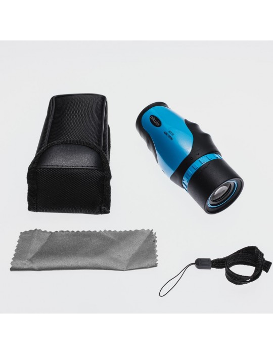 30X30 Tek Gözlü Ayarı Gerektirmeyen Perma Focus Otomatık Netleme Dürbün Mavi