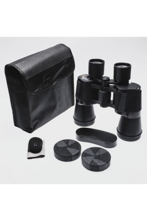 7X50 Kauçuk Kaplamalı Mavı Cam Mercekli Dürbün