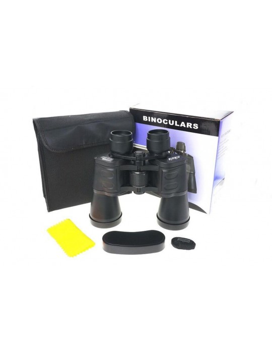 100X100 Kauçuk Kaplamalı Mavı Cam Mercekli Dürbün 56M/1000M