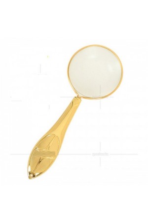 Altın Renkli 5X - 45 Mm Zarif Işlemeli Özel Tasarlanmış Büyüteç MG18155-7 Altın Renkli 5X - 45 Mm Zarif Işlemeli Özel Tasarlanmış Büyüteç MG18155-7