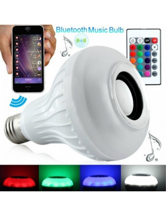 Kumandalı Bluetooth Led Ampul