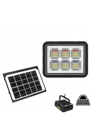 150W Güneş Enerjili Solar Kamp Feneri - Projektör WS-5570