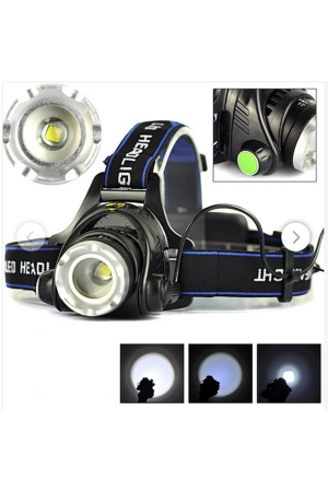 Boruit Led Kafa Feneri 2000Lm Xm-L T6 2000 Lumens 3 Modlu Boruit Led Kafa Feneri 2000Lm Xm-L T6 2000 Lumens 3 Modlu