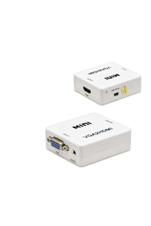 Vga To Hdmı Çevirici 1080P Full Hd Beyaz HDX1283