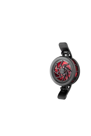 Telefon Soğutucu Fan Radyatör Magsafe Klips 2Kademe Rgb Siyah HDX4369