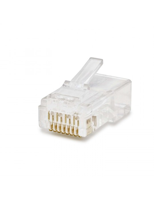 Cat6 Konnektör Rj45 100Lü Paket Şeffaf HDX5043