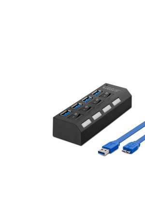 Usb3.0 Hub 4*Usb 50Cm Siyah HDX7023