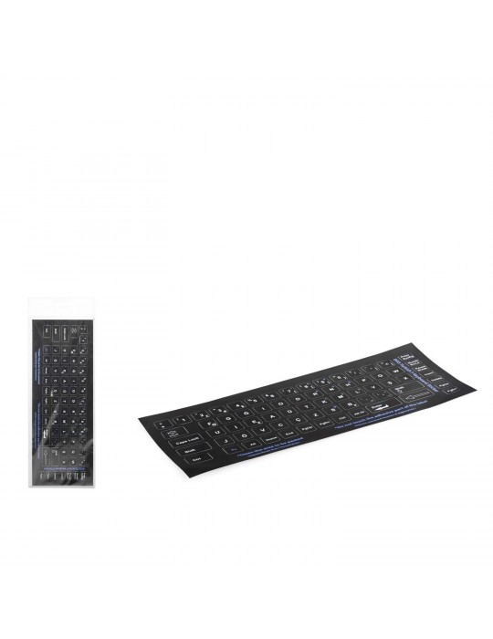 Klavye Stıcker Tuş Takımı Türkçe F Siyah HDX8259
