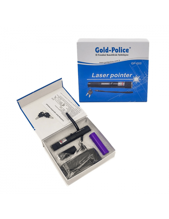 Şarjlı Yeşil Lazer Işık GP-003