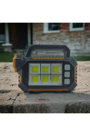 15W Güneş Enerjili Powerbank Özellikli Çok Fonksiyonlu Işıldak Fener GS490 15W Güneş Enerjili Powerbank Özellikli Çok Fonksiyonlu Işıldak Fener GS490