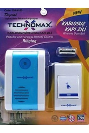 Kablosuz 100 MT Mesafeli Kapı Zili