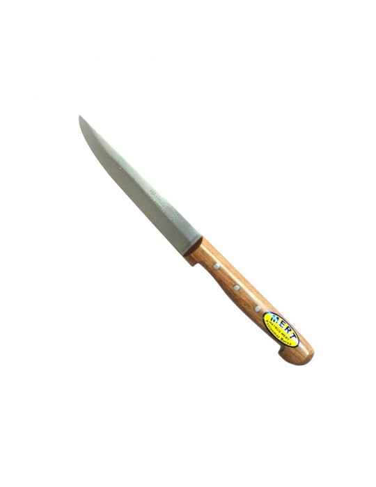 H.M. Paslanmaz Bursa Sebze Bıçağı 11 cm, Ahşap Sap