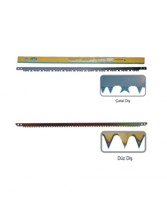 Abay Dar Kolastar Testere Ağzı - Düz Diş 60 cm