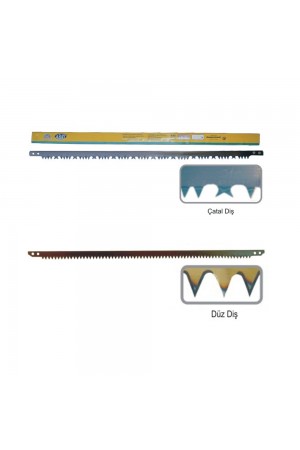 Abay Dar Kolastar Testere Ağzı - Çatal Diş 76 cm