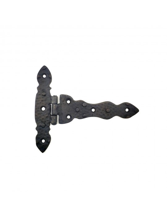 Antika Tarz Dekoratif Pirinç Kuyruklu Düğmeli Menteşe No2 - 138x167 mm, Oksit