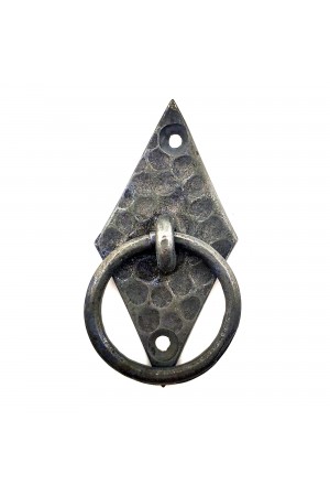 Antika Tarz Dekoratif Pirinç Dik Baklava Halka , Mobilya Kulbu - 82x41 mm, Oksit Antika Tarz Dekoratif Pirinç Dik Baklava Halka , Mobilya Kulbu - 82x41 mm, Oksit