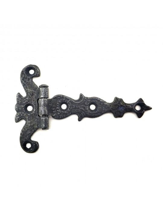 Antika Tarz Dekoratif Pirinç Kuyruklu Menteşe - 63x100 mm, Oksit