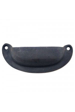 Antika Tarz Dekoratif Pirinç Düz Tas Mobilya Kulbu - 37x87 mm, Oksit Antika Tarz Dekoratif Pirinç Düz Tas Mobilya Kulbu - 37x87 mm, Oksit