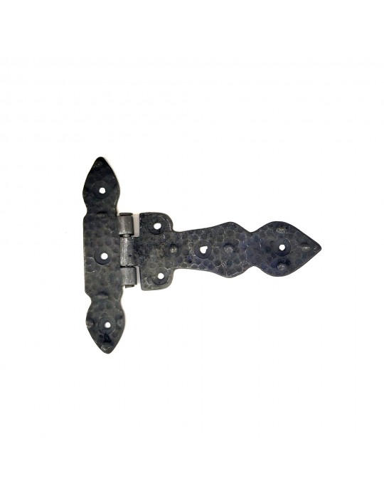 Antika Tarz Dekoratif Pirinç Kuyruklu Düğmeli Menteşe No1 - 117x142 mm, Oksit