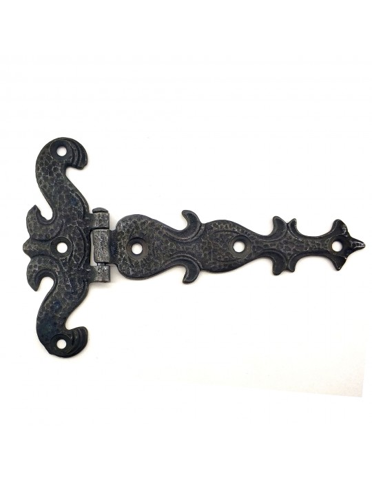 Antika Tarz Dekoratif Pirinç Kuyruklu Menteşe - 94x147 mm, Oksit