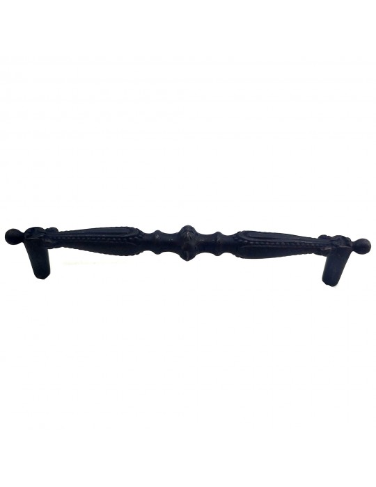 Antika Tarz Dekoratif Pirinç Yeni Sütun Mobilya Kulbu - 160mm, Oksit