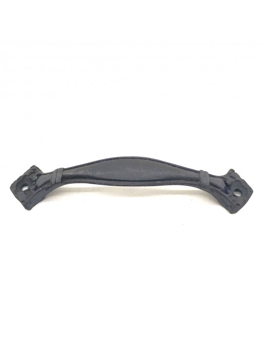 Antika Tarz Dekoratif Pirinç Deste Mobilya Kulbu - 25x120 mm, Oksit