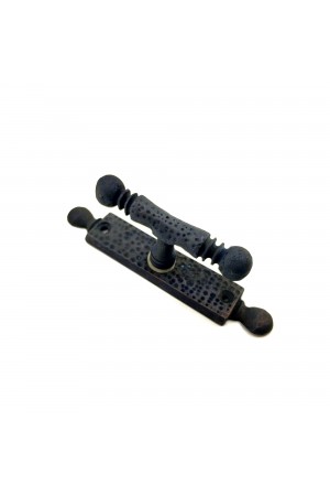 Antika Tarz Dekoratif Pirinç Misket Pencere Kolu - 165x32 mm, Oksit Antika Tarz Dekoratif Pirinç Misket Pencere Kolu - 165x32 mm, Oksit