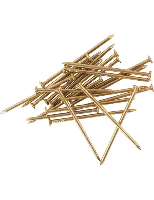 Başsız Sarı Tel Çivi 12x40 - 2,5 kg