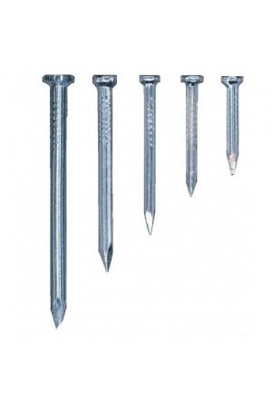 Beyaz Kanallı Çelik Beton Çivisi 4x50 100 adet Beyaz Kanallı Çelik Beton Çivisi 4x50 100 adet