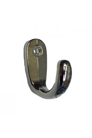 Büyük Tekli Fincan Askı, Dekor Askısı - Nikel, 100 Adet, 12x23x30 mm