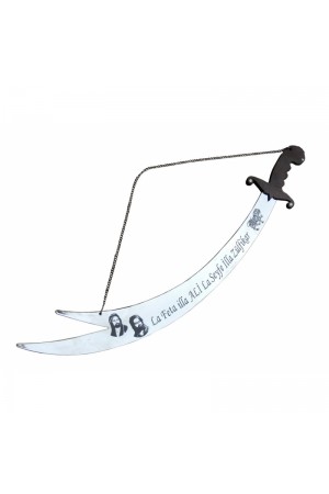 Dekoratif Asılabilir Zülfikar Kılıcı 84 cm, Keskin Değildir Dekoratif Asılabilir Zülfikar Kılıcı 84 cm, Keskin Değildir