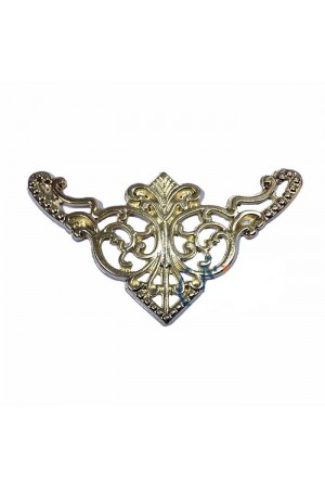 Dekoratif Köşe Süsü, Köşelik - Büyük, 31x55mm, Sarı, 100 Adet Dekoratif Köşe Süsü, Köşelik - Büyük, 31x55mm, Sarı, 100 Adet