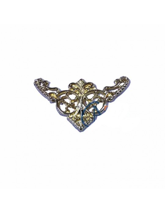 Dekoratif Köşe Süsü, Köşelik - Küçük, 19x34mm, Sarı, 1 Adet