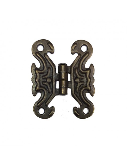 Dekoratif Sac Menteşe - Küçük, Eskitme, 100 Adet