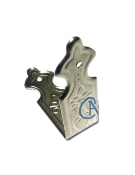 Dekoratif Sandık, Kutu Kenarı, 11x32mm, Nikel, 100 Adet